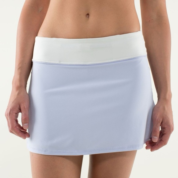 Lululemon Run: Pace Setter Skirt 
Cool Breeze / Nimbus - Picture 6 of 13